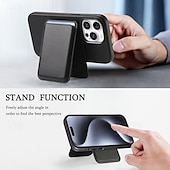 levne Pouzdra pro iPhone-telefon Carcasă Pro iPhone 16 Pro Max Plus iPhone 15 Pro Max Plus iPhone 14 Pro Max iPhone 14 Pro Max Plus iPhone 13 Pro Max Zadní kryt se stojánkem Magnetické Slot pro kartu Retro TPU PC PU kůže