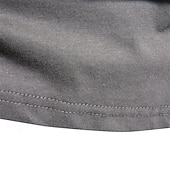 preiswerte Basic-T-Shirts-Männlich Langarm Runden Frühling &amp; Herbst Einfarbig Lässig Alltagstauglich Dunkelgrau Weiß Schwarz Top T-Shirt für Herren