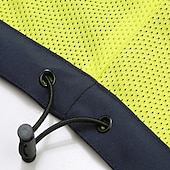 abordables Softshell, polares y chaquetas de montaña-Hombre Chaqueta Softshell Chaqueta para senderismo Al aire libre Retazos Resistente al Viento Resistente al Agua Chaqueta cortavientos Viaje Negro Amarillo Azul Claro Gris