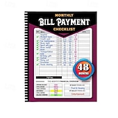 cheap Gifts-Bill Payment Management Book Monthly Bill Payment Checklist Bill Tracker Notebook, The 48 Month Guide for Families &amp; Money Managers