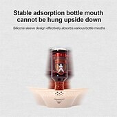 economico Lampade da tavolo-lampada per bottiglia di vino, lampada da tavolo a led alimentata tramite usb con 3 modalità, portatile e ricaricabile, luce d&#039;atmosfera impermeabile per campeggio, decorazioni per la casa 1 pz