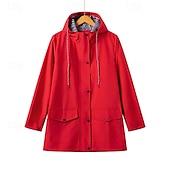 baratos Casacos Leves, Polares &amp; Caminhada-Mulheres Jaqueta Softshell Jaqueta de Trilha Ao ar livre A Prova de Vento Impermeável Jaqueta leve Jaqueta corta-vento Viajar Preto Amarelo Rosa claro Vermelho Azul Marinho