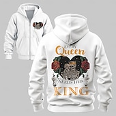 abordables Sudaderas y Sudaderas Elite para Hombres-Hombre Rosa Cráneos Sudaderas Con Capucha Deportivo Básico Carnaval Rendimiento Otoño Invierno Negro Blanco Ropa Diseñador Otras impresiones S M L XL 2XL 3XL