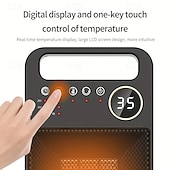 economico apparecchiature di riscaldamento-termoventilatore portatile riscaldatore elettrico invernale 2000w mini riscaldatore riscaldatore elettrico portatile in ceramica con surriscaldamento