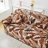 baratos Cobertura de Sofa-capa de sofá estampada capa elástica para sofás em formato de L protetor de móveis elegante e durável ideal para renovar a decoração da sua sala de estar com um design exclusivo