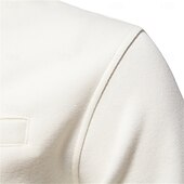 economico Felpe di base-felpe con collo finto e cerniera a un quarto da uomo, casual, sociali, tascabili, leggere, con collo alto, per uomo
