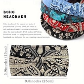 preiswerte Haarstyling-Zubehör-Breite Stirnbänder für Damen, einfarbiger Knoten-Turban, große Haarbänder im Bohème-Stil, modische Haarwickel für Yoga und Laufen &amp;sportlich, elegant &amp;einfacher Stil