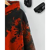 economico Visione 3D e Geometria del Ragazzo-Da ragazzo 3D Pop art Felpa con cappuccio Manica lunga Primavera Autunno Di tendenza Streetwear Bambino 4-12 anni Con cappuccio Esterno Informale Giornaliero Standard