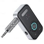 זול אלקטרוניקה של הרכב-bluetooth 5.3 רכב aux מתאם אודיו מקלט משדר מתאם אודיו אלחוטי aux שקע 3.5 מ&quot;מ לאוזניות לרכב רמקולי טלוויזיה