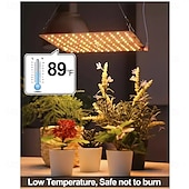 cheap Plant Growing Lights-LED Plant Grow Light Full Spectrum for Indoor Nursery Light Plant Coloring Timed Dimming Grow Light Panel