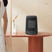 cheap Heating Equipment-Space Heater 1200W Electric Heater Indoor Portable Thermostat PTC Fast Heating Chamber Small Heater with Heating and Fan Mode