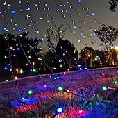baratos Plug String Lights-dc24v tensão segura led luzes de corda de natal 100m 50m 20m 10m com 800 leds e 400 leds, luzes de natal de tira de fadas, iluminação externa à prova d&#039;água ip65 para natal, festa, eventos de ano
