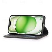 economico Cover per iPhone-telefono Custodia Per iPhone 16 Pro Max Plus iPhone 15 Pro Max Plus iPhone 14 13 12 11 Pro Max Plus Mini SE Per retro Con supporto A calamita Slot per schede Retrò TPU pelle sintetica