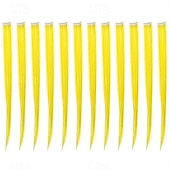 economico Clip nelle estensioni-Liscio Forcine Capelli sintetici Lungo Estensione capelli Con clip 12 pz Resistente al calore Per donna