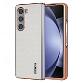 Недорогие Чехлы для Samsung-телефон Кейс для Назначение Z-образный сгиб 7 Z-сгиб 6 Z Fold 5 Z Fold 4 Z Fold 3 Кейс на заднюю панель Защита от удара Ретро Покрытие Металл