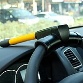お買い得  自動車内装用アクセサリー-ステアリングホイール T ロック 車両セキュリティ ステアリングロック 盗難防止装置 ステアリング ステディファスト シールド セキュリティ トラベル ロック ギア 車 車両用