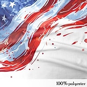  2026. július 4. 250. Férfi Amerikai amerikai zászló Veteránok Gofris pólóingek Golf pólóingek Hosszú ujj Pólóingek Gallér Vicces Vakáció Party estélyi viselet Hétköznapi 3D nyomtatás Gombok Tavasz