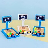 Недорогие Игрушки для розыгрышей и розыгрышей-1 шт. мини-настольное устройство для стрельбы, баскетбольная машина с катапультой для пальцев, интерактивная игрушка для родителей и детей, детский подарок на день рождения, подарок для детей, игрушка