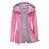 abordables Forros &amp; Chaquetas 3 en 1-Mujer Chaqueta para senderismo Invierno Al aire libre Resistente al Viento Multi-bolsillo Cremallera delantera Repelente de Agua Chaqueta ligera Cremallera completa Camping / Senderismo