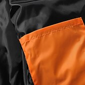 levne Gilety-Pánské Péřová vesta Puffer Vesta Kamizelka Vesta Denní Rande Dovolená Módní Na běžné nošení Podzim zima Slátanina Kapsy Polyester Zahřívací Pohodlné Barevné bloky Zip Stojáček Běžný Černá Vodní modr