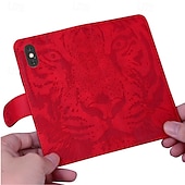 cheap iPhone Cases-Phone Case For iPhone 16 Pro Max Plus iPhone 15 Pro Max Plus iPhone 14 13 12 11 Pro Max Plus Mini SE Back Cover with Stand Holder Magnetic Card Slot Retro TPU PU Leather