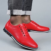 baratos Sapatos Casuais com Cadarço-tênis masculino de couro sintético azul acolchoado - calçados casuais estilosos com cadarço e sola durável para uso diário e atividades ao ar livre