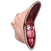 cheap Masks-Beetlejuice Barbara Adam Maitland Mask Full Head Adults&#039; Scary Costume Performance Halloween Carnival Easy Carnival Costume