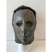 olcso kiegészítők-Szellem Zombi Michael Myers Maszk Halloween-kellékek Felnőttek Férfi Női Ijesztő jelmez Mindszentek napja Farsang Mardi Gras Könnyű farsangi jelmez
