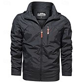 cheap Outdoor Jackets-Men&#039;s Hiking Jacket Outdoor Windproof Lightweight Jacket Windbreaker Jacket Traveling Black Yellow Army Green Red Khaki