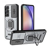 رخيصةأون جراب سامسونج-هاتف غطاء من أجل سامسونج جالاكسي S24 Ultra Plus S23 Ultra Plus A55 A35 A25 A15 5G A54 A34 A14 A13 اس 25 الترا غطاء خلفي حامل الخاتم ضد الصدمات مكتب  /  الأعمال TPU الكمبيوتر الشخصي معدن