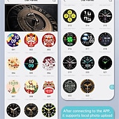 billige Smartklokker-bk03 smartwatch puls bluetooth ringe stemmeassistent trinntelling bluetooth musikk trinntelling sportsklokke