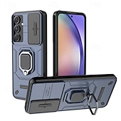 رخيصةأون جراب سامسونج-هاتف غطاء من أجل سامسونج جالاكسي S24 Ultra Plus S23 Ultra Plus A55 A35 A25 A15 5G A54 A34 A14 A13 اس 25 الترا غطاء خلفي حامل الخاتم ضد الصدمات مكتب  /  الأعمال TPU الكمبيوتر الشخصي معدن