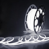 economico Strisce luminose COB-strisce luminose a LED COB, strisce luminose da 3-40 metri, impermeabili IP65, 288 LED/m, strisce LED bianche super luminose con telecomando IR a 24 tasti, adatte per camera da letto, cucina,