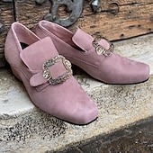 abordables Calzado-Rococó Barroco Victoriano Zapatos Hombre Víspera de Todos los Santos Carnaval Mascarada Rendimiento Fiesta / Noche Mascarada Adulto Zapatos