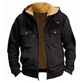 economico felpe 3d da uomo-Per uomo Ogni Vello Felpa con cappuccio Felpe Felpa con cappuccio Manica lunga Felpa con cappuccio Con cappuccio Di tendenza Stampa 3D Per eventi Da caccia Abbigliamento di strada Nero Rosso Cerniera