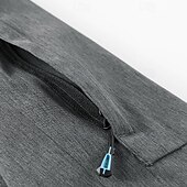levne Nepromokavé bundy-Pánské Polar Dağcı Montu Zima Venkovní Voděodolný Teplý Yumuşak Pohodlné Fleecové bundy Celý Zip Kempování a turistika cestování Zimní sporty Modrá Šedá