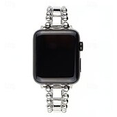 זול להקות Apple Watch-סולו לופ מותאם ל רצועת השעון של Apple Watch 38 מ&quot;מ 40 מ&quot;מ 41 מ&quot;מ 42 מ&quot;מ 44 מ&quot;מ 45 מ&quot;מ 49 מ&quot;מ סוגר מתכת מתכוונן סגסוגת רצועת שעון חלופית ל iwatch Ultra 2 Series 9 8 7 SE 6 5 4 3 2 1