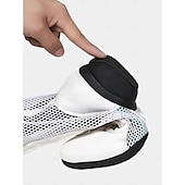 abordables Bottines de danse-bottes de danse à lacets rouges pour femmes avec empiècements en maille et talon bas, idéales pour les spectacles de jazz, de salon et de danse latine
