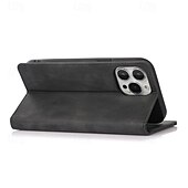 economico Cover per iPhone-telefono Custodia Per iPhone 16 Pro Max Plus iPhone 15 Pro Max Plus iPhone 14 13 12 11 Pro Max Plus Mini SE Per retro Con supporto A calamita Slot per schede Retrò TPU pelle sintetica