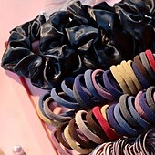 abordables Accessoires de coiffure-ensemble d&#039;accessoires pour cheveux pour gros intestin - élastiques à cheveux polyvalents, cordes à cheveux simples et combinaisons de cercles à cheveux pour des coiffures élégantes - parfait pour