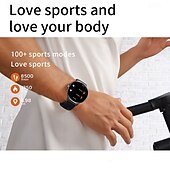 abordables Pulseras inteligentes-696 DA09 Reloj inteligente 1.43 pulgada Pulsera inteligente Bluetooth Podómetro Recordatorio de Llamadas Seguimiento del Sueño Compatible con Android iOS Mujer Hombre Llamadas con Manos Libres