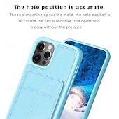 Χαμηλού Κόστους iPhone Θήκες-τηλέφωνο tok Για iPhone 15 Pro Max Plus iPhone 14 13 12 11 Pro Max X XR XS 8 7 Plus Θήκη κάρτας πορτοφολιού με βάση στήριξης Υποδοχή κάρτας Ρετρό TPU PU δέρμα