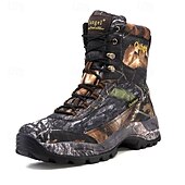 levne Bojové boty-pánské maskáčové outdoorové boty – nepromokavé, odolné a lehké s protiskluzovou podrážkou pro lov a trekking