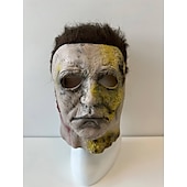 olcso kiegészítők-Szellem Zombi Michael Myers Maszk Halloween-kellékek Felnőttek Férfi Női Ijesztő jelmez Mindszentek napja Farsang Mardi Gras Könnyű farsangi jelmez
