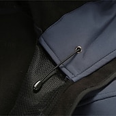preiswerte Softshell-, Fleece- &amp; Wanderjacken-Herren Fleecejacke für Wanderer Winter Draussen Patchwork warm Fleece-Futter Wasserdicht Windundurchlässig Vliesjacken Voller Reißverschluss Klettern Camping / Wandern / Höhlenforschung Reisen