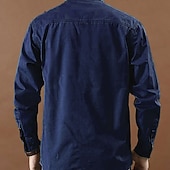 זול חולצות מערביות לגברים-בגדי ריקוד גברים דגל ארה"ב האמריקני חולצות עבודה חולצה מערבית חולצת מטען שרוול ארוך יום יומי טקטי ספורט וחוץ ליציאה חורף קיץ &amp; אביב צווארון מתקפל דפוס ירוק צבא פול חאקי