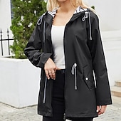 baratos Fleece &amp; Casacos 3 em 1-Mulheres Jaqueta Softshell Jaqueta de Trilha Ao ar livre A Prova de Vento Impermeável Jaqueta leve Jaqueta corta-vento Viajar Preto Amarelo Rosa claro Vermelho Azul Marinho