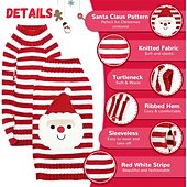 ieftine Pulovere-Câini Pisici Pulovere Jumper Modă Iarnă Cald Modă Comfortabil Crăciun Crăciun În aer liber Anul Nou Zilnice homewear Îmbrăcăminte pentru câini for Small Mediu
