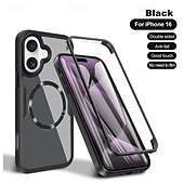 お買い得  iPhone用ケース-電話 ケース 用途 iPhone 16 Proマックス iPhone 15 Pro Max iPhone 14 13 12 11 Pro Max Plus iPhone 14 Pro Max iPhone 13 Pro Max iPhone 12 Pro Max iPhone 11 Pro Max バックカバー 磁石バックル ワイヤレス充電をサポート 耐衝撃 レトロ風 TPU アクリル PC