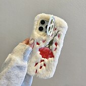 お買い得  iPhone用ケース-電話 ケース 用途 iPhone 15 プロマックスプラス iPhone 15 Pro Max iPhone 14 13 12 Pro Max Plus iPhone 13 Pro Max iPhone 12 Pro Max iPhone 11 Pro Max バックカバー スタンド付き 耐衝撃 レトロ風 TPU プラッシュ